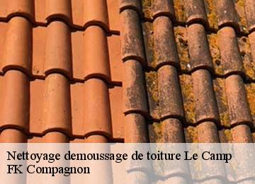 Nettoyage demoussage de toiture  le-camp-83330 FK Compagnon