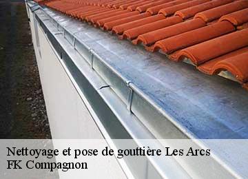 Nettoyage et pose de gouttière  les-arcs-83460 FK Compagnon