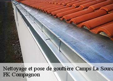 Nettoyage et pose de gouttière  camps-la-source-83170 FK Compagnon