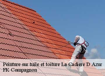 Peinture sur tuile et toiture  la-cadiere-d-azur-83740 FK Compagnon