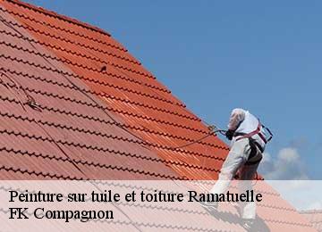 Peinture sur tuile et toiture  ramatuelle-83350 FK Compagnon