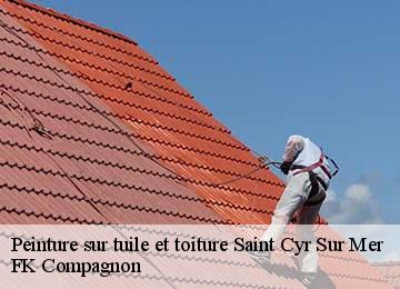 Peinture sur tuile et toiture  saint-cyr-sur-mer-83270 FK Compagnon