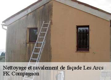 Nettoyage et ravalement de façade  les-arcs-83460 FK Compagnon