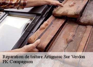 Réparation de toiture  artignosc-sur-verdon-83630 FK Compagnon