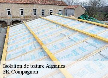 Isolation de toiture  aiguines-83630 FK Compagnon