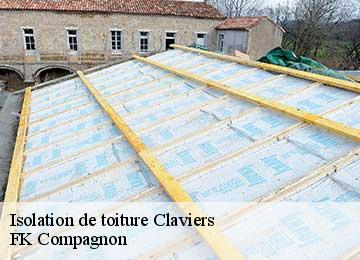 Isolation de toiture  claviers-83830 FK Compagnon