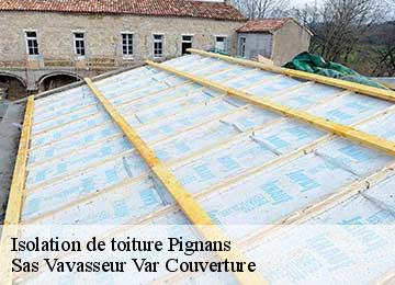 Isolation de toiture pignans-83790 Sas Vavasseur Var Couverture